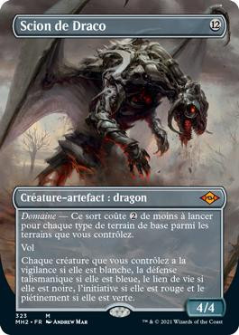 Scion of Draco (Borderless)\nModern Horizons 2 - Variants - French\nSingle\nMagic The Gathering