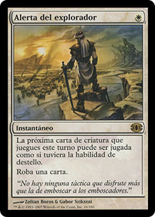 Scout's Warning\nFuture Sight - Spanish\nSingle\nMagic The Gathering