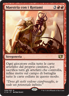 Scrap Mastery\nCommander: 2014 Edition - Italian\nSingle\nMagic The Gathering