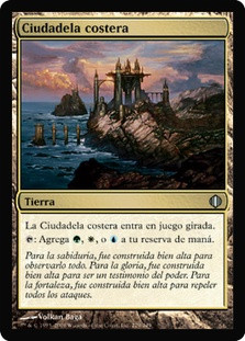 Seaside Citadel\nShards of Alara - Spanish\nSingle\nMagic The Gathering
