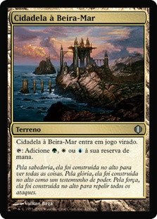 Seaside Citadel\nShards of Alara - Portuguese\nSingle\nMagic The Gathering