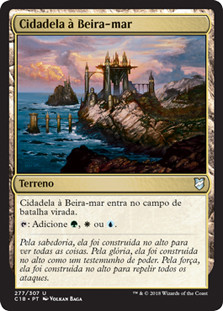 Seaside Citadel\nCommander: 2018 Edition - Portuguese\nSingle\nMagic The Gathering