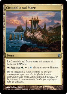 Seaside Citadel\nCommander: 2013 Edition - Italian\nSingle\nMagic The Gathering