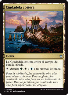 Seaside Citadel\nCommander: 2016 Edition - Spanish\nSingle\nMagic The Gathering