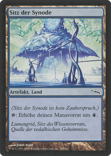 Seat of the Synod\nMirrodin - German\nSingle\nMagic The Gathering