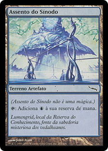 Seat of the Synod\nMirrodin - Portuguese\nSingle\nMagic The Gathering