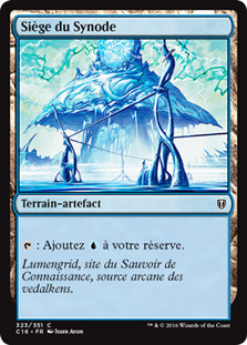 Seat of the Synod\nCommander: 2016 Edition - French\nSingle\nMagic The Gathering