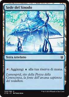 Seat of the Synod\nCommander: 2016 Edition - Italian\nSingle\nMagic The Gathering