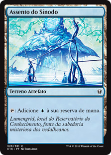 Seat of the Synod\nCommander: 2016 Edition - Portuguese\nSingle\nMagic The Gathering