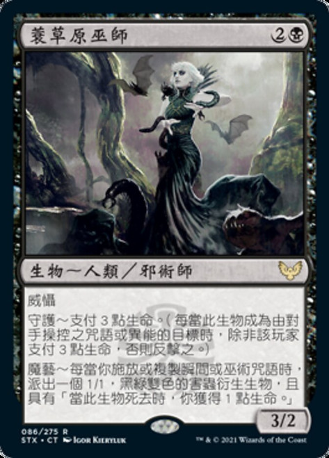 Sedgemoor Witch\nStrixhaven: School of Mages - Chinese - Traditional\nSingle\nMagic The Gathering