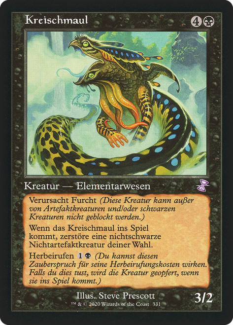 Shriekmaw (Retro Frame)\nTime Spiral Remastered - Timeshifted - German\nSingle\nMagic The Gathering