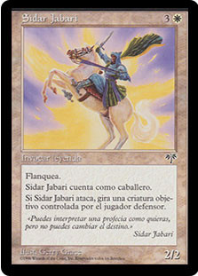 Sidar Jabari\nMirage - Spanish\nSingle\nMagic The Gathering