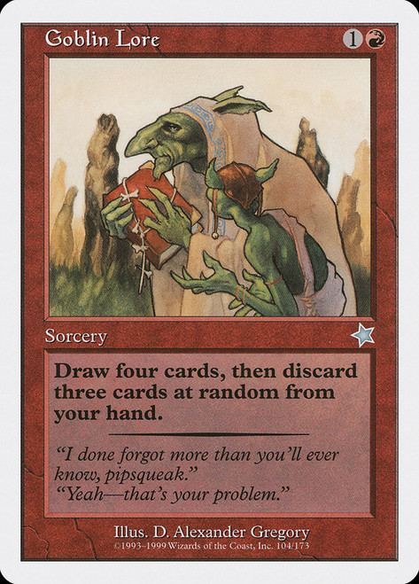 MTG スターター1999英語版　ゴブリン　Goblin Settler 2枚 Goblin Settler | Starter 1999 | Star City Games