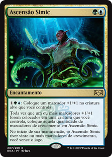 Simic Ascendancy\nRavnica Allegiance - Portuguese\nSingle\nMagic The Gathering