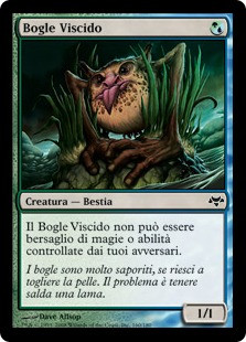 Slippery Bogle\nEventide - Italian\nSingle\nMagic The Gathering