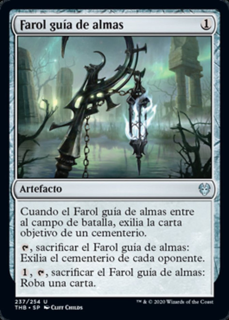 Soul-Guide Lantern\nTheros Beyond Death - Spanish\nSingle\nMagic The Gathering