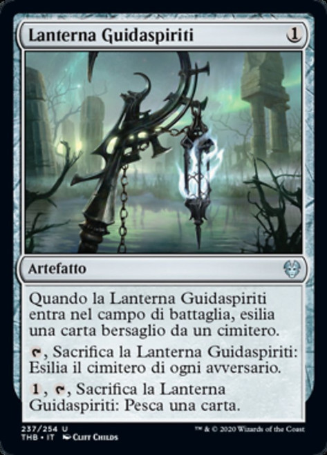 Soul-Guide Lantern\nTheros Beyond Death - Italian\nSingle\nMagic The Gathering