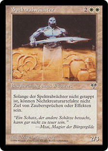 Spectral Guardian\nMirage - German\nSingle\nMagic The Gathering