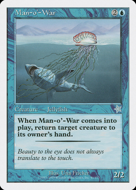 Man-o'-War\nStarter 1999\nSingle\nMagic The Gathering