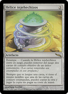 Spellweaver Helix\nMirrodin - Spanish\nSingle\nMagic The Gathering
