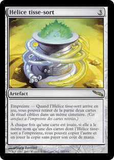 Spellweaver Helix\nMirrodin - French\nSingle\nMagic The Gathering