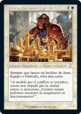 Sram, Senior Edificer (Retro Frame)\nTime Spiral Remastered - Timeshifted - Spanish\nSingle\nMagic The Gathering