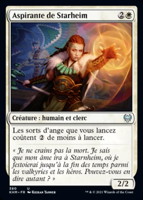 Starnheim Aspirant (Theme Booster)\nKaldheim - French\nSingle\nMagic The Gathering