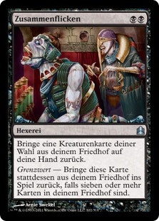 Stitch Together\nCommander: 2011 Edition - German\nSingle\nMagic The Gathering