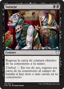 Stitch Together\nCommander: 2018 Edition - Spanish\nSingle\nMagic The Gathering