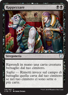 Stitch Together\nCommander: 2018 Edition - Italian\nSingle\nMagic The Gathering