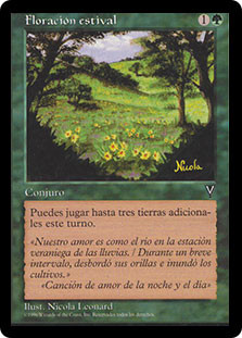 Summer Bloom\nVisions - Spanish\nSingle\nMagic The Gathering