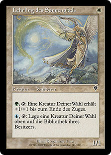 Sunscape Apprentice\nInvasion - German\nSingle\nMagic The Gathering