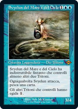 Svyelun of Sea and Sky (Retro Frame)\nModern Horizons 2 - Variants - Italian\nSingle\nMagic The Gathering