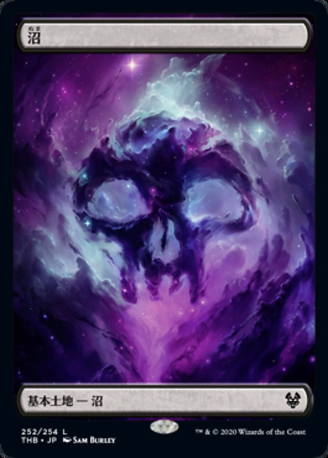 Swamp (Full Art)\nTheros Beyond Death - Japanese\nSingle\nMagic The Gathering