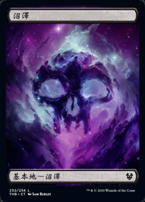 Swamp (Full Art)\nTheros Beyond Death - Chinese - Traditional\nSingle\nMagic The Gathering