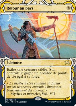 Swords to Plowshares\nStrixhaven Mystical Archive - French\nSingle\nMagic The Gathering