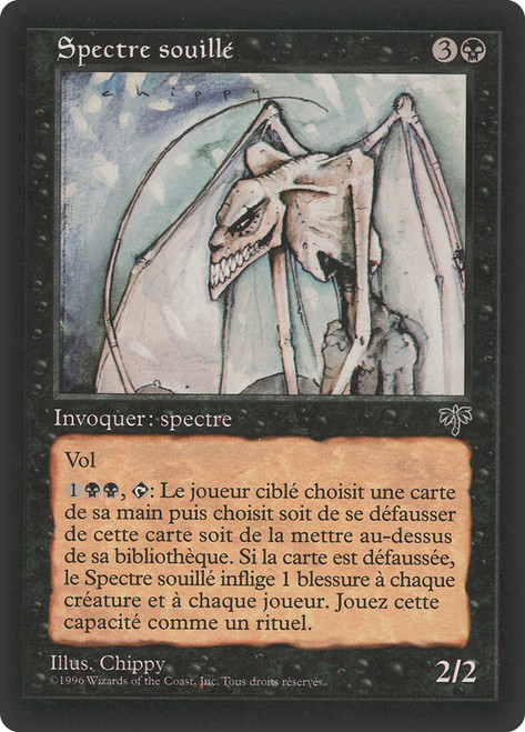 Tainted Specter\nMirage - French\nSingle\nMagic The Gathering