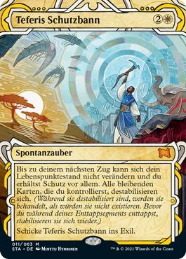 Teferi's Protection\nStrixhaven Mystical Archive - German\nSingle\nMagic The Gathering