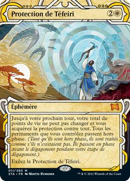Teferi's Protection\nStrixhaven Mystical Archive - French\nSingle\nMagic The Gathering