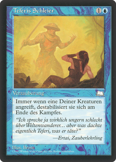 Teferi's Veil\nWeatherlight - German\nSingle\nMagic The Gathering