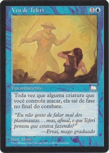 Teferi's Veil\nWeatherlight - Portuguese\nSingle\nMagic The Gathering