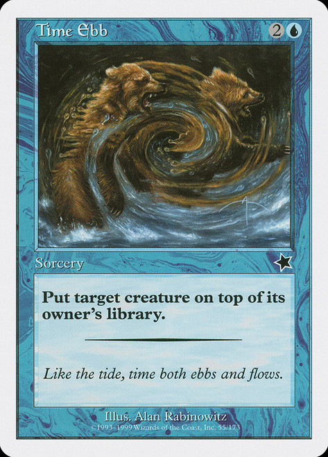 Time Ebb\nStarter 1999\nSingle\nMagic The Gathering