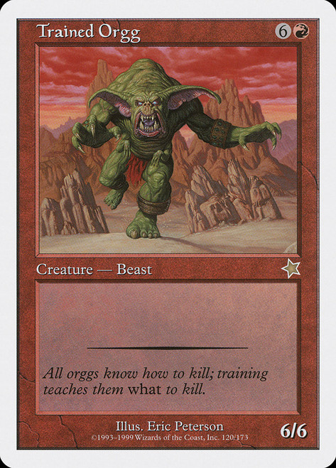 【Foil】解体するオーグ/Butcher Orgg[ONS] 英語 Butcher Orgg | Onslaught | Star City Games