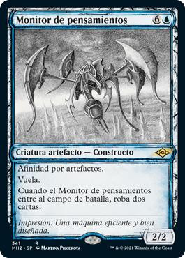 Thought Monitor (Showcase)\nModern Horizons 2 - Variants - Spanish\nSingle\nMagic The Gathering
