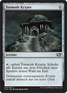 Tormod's Crypt\nCommander: 2014 Edition - German\nSingle\nMagic The Gathering
