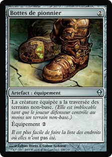 Trailblazer's Boots\nZendikar - French\nSingle\nMagic The Gathering