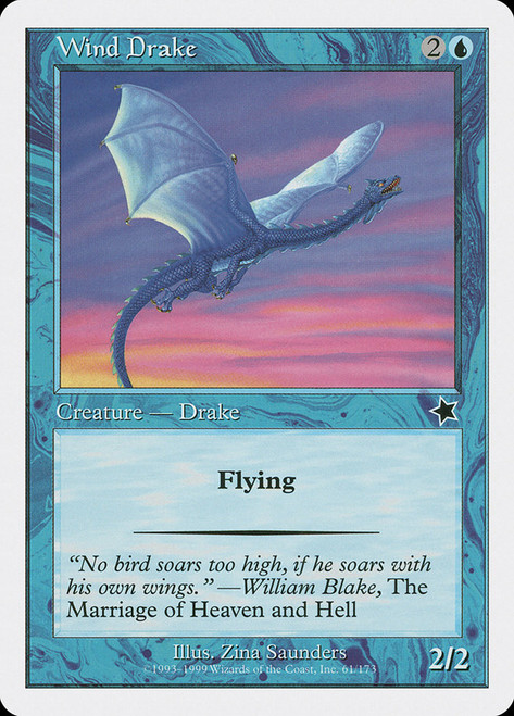 Wind Drake\nStarter 1999\nSingle\nMagic The Gathering
