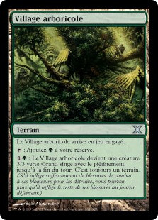 Treetop Village\n10th Edition - French\nSingle\nMagic The Gathering