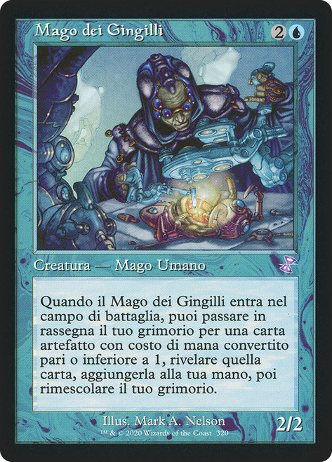 Trinket Mage (Retro Frame)\nTime Spiral Remastered - Timeshifted - Italian\nSingle\nMagic The Gathering