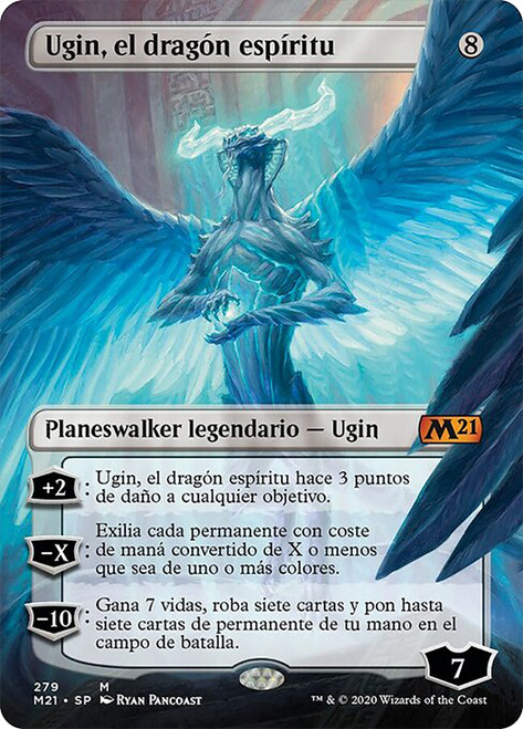 Ugin, the Spirit Dragon (Borderless) | Core Set 2021 - Variants